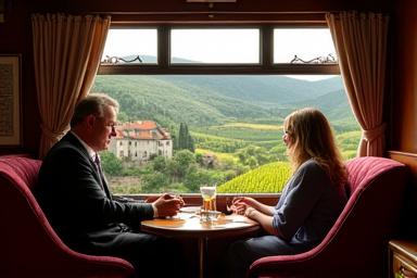 European heritage railway journey