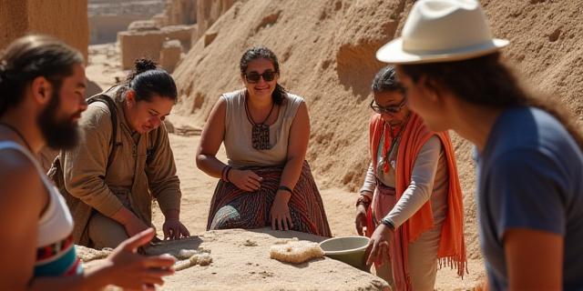 Historical cultural immersion retreat